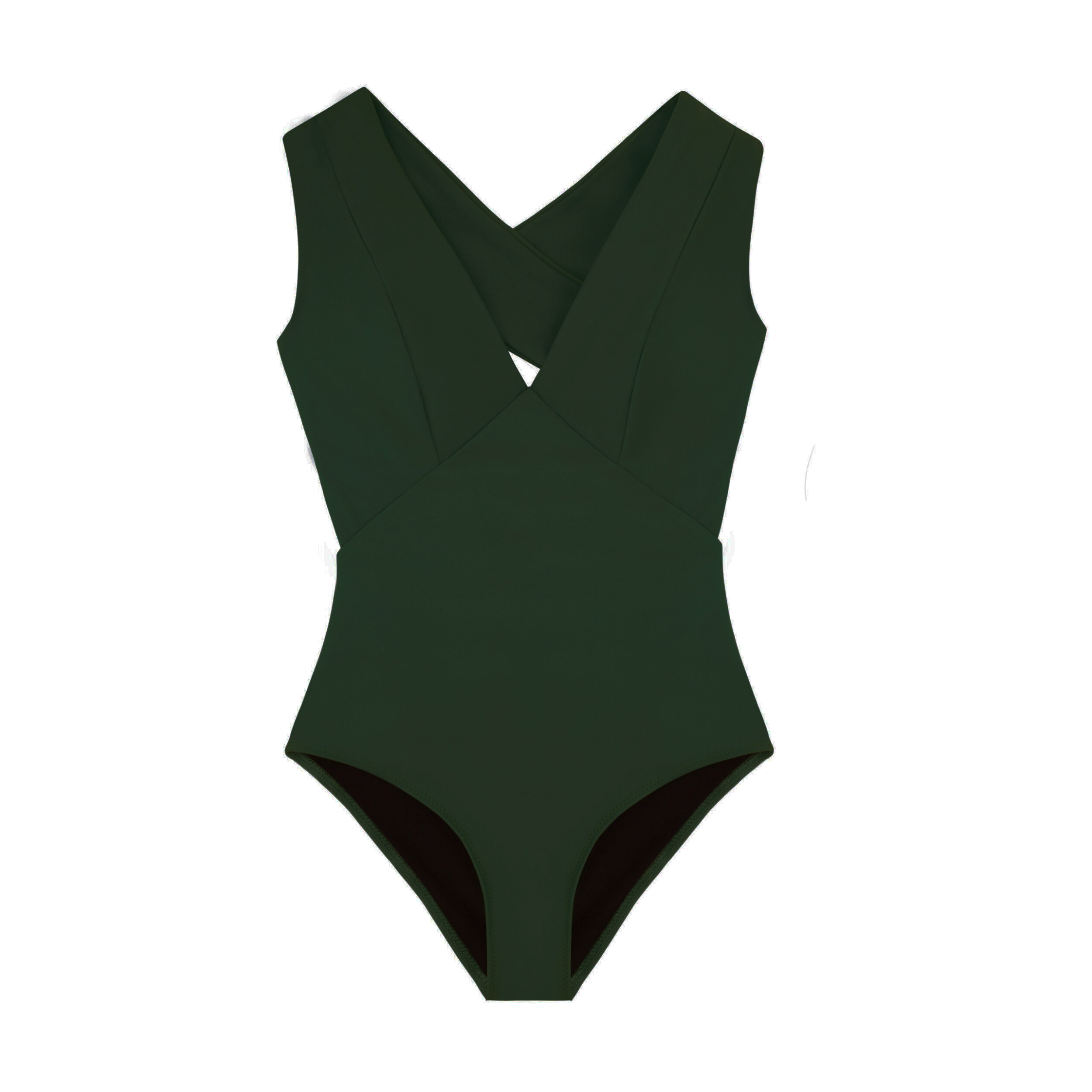 KOSTIUM JEDNOCZĘŚCIOWY DINAH <br> CIEMNA ZIELEŃ / ECONYL®