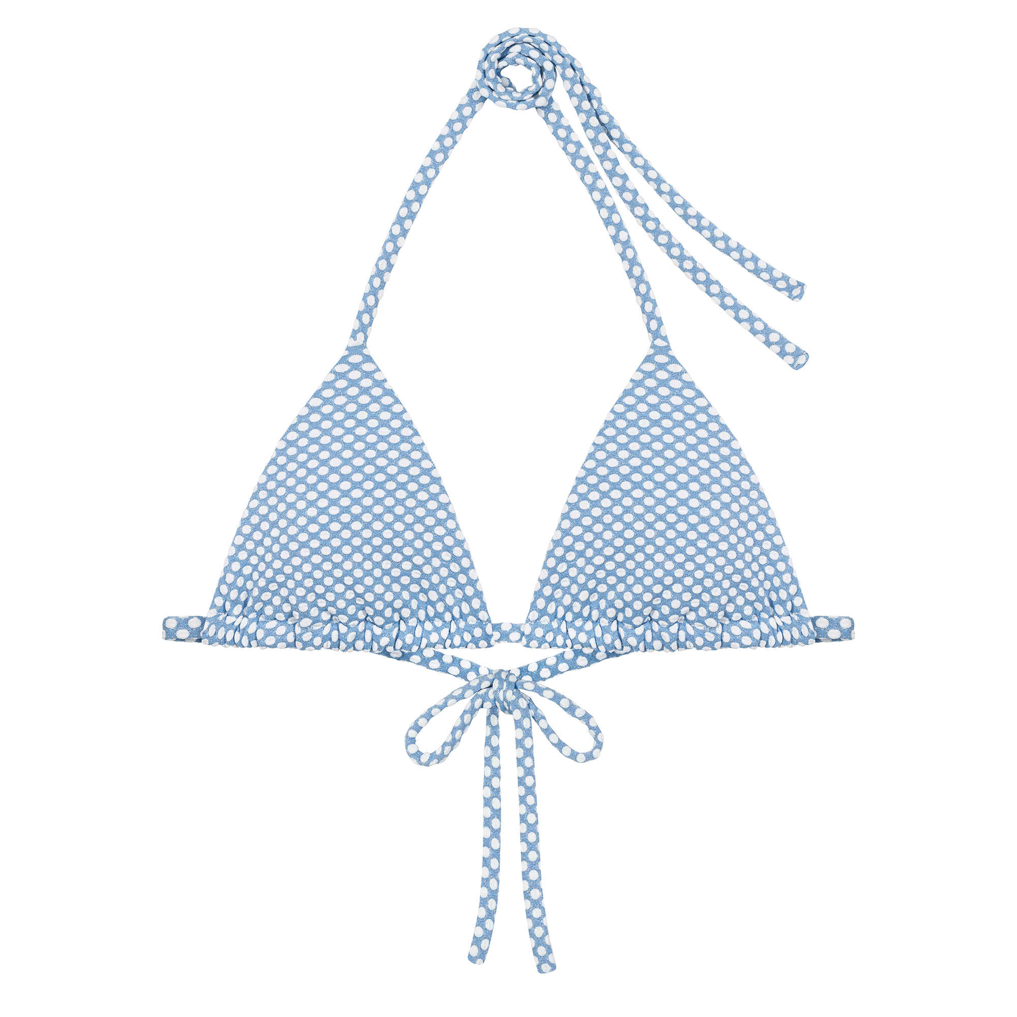 GÓRA OD BIKINI TAMMI <br> ŻAKARD W KROPKI